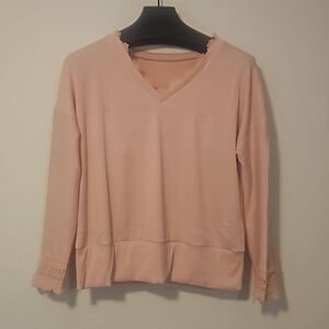 Shewin woman rib top pink new